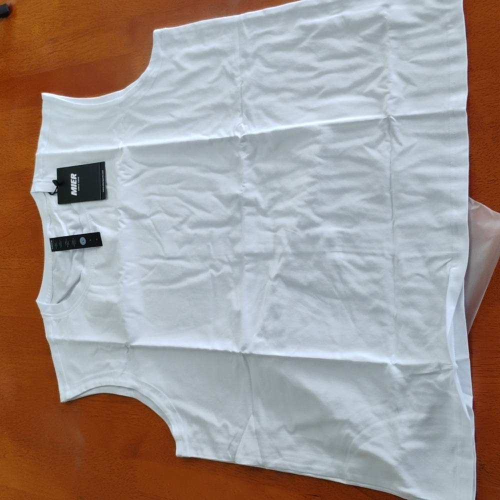 Men's White Tank